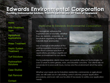 Tablet Screenshot of edwardsenvironmentalcorp.com